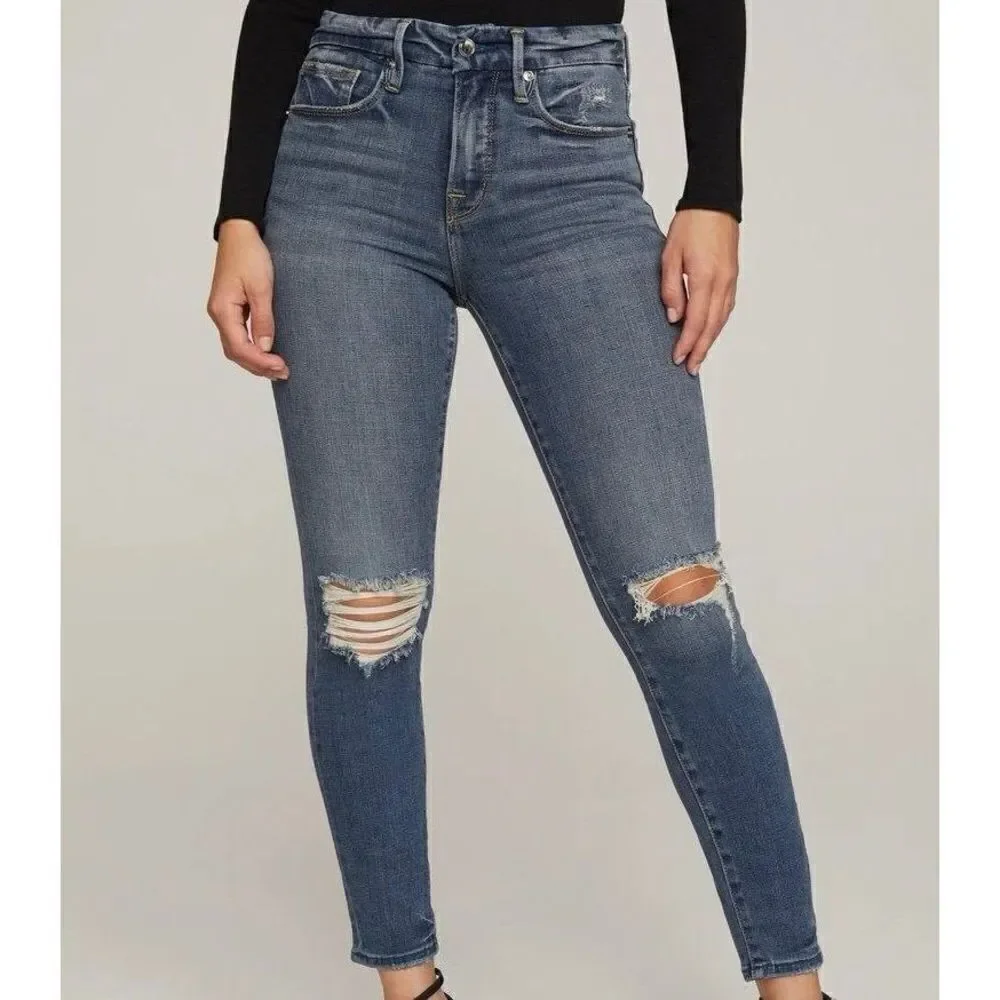 Good American Good Legs Crop Jeans